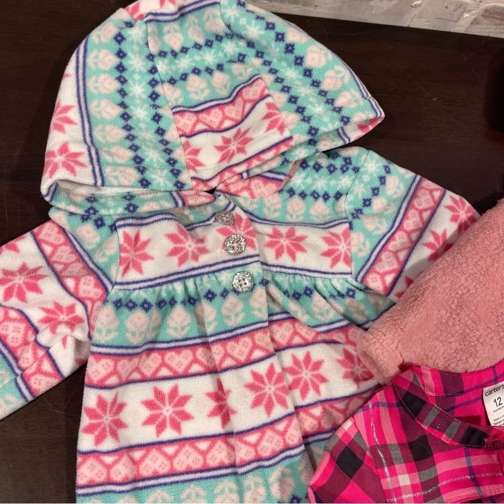 Set of Three Cozy Toddler Jackets and shirt toddler 12m